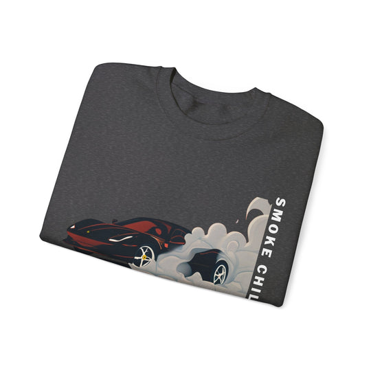 Smoke Chills Sports Car Sweatshirt - Modern Car Edition