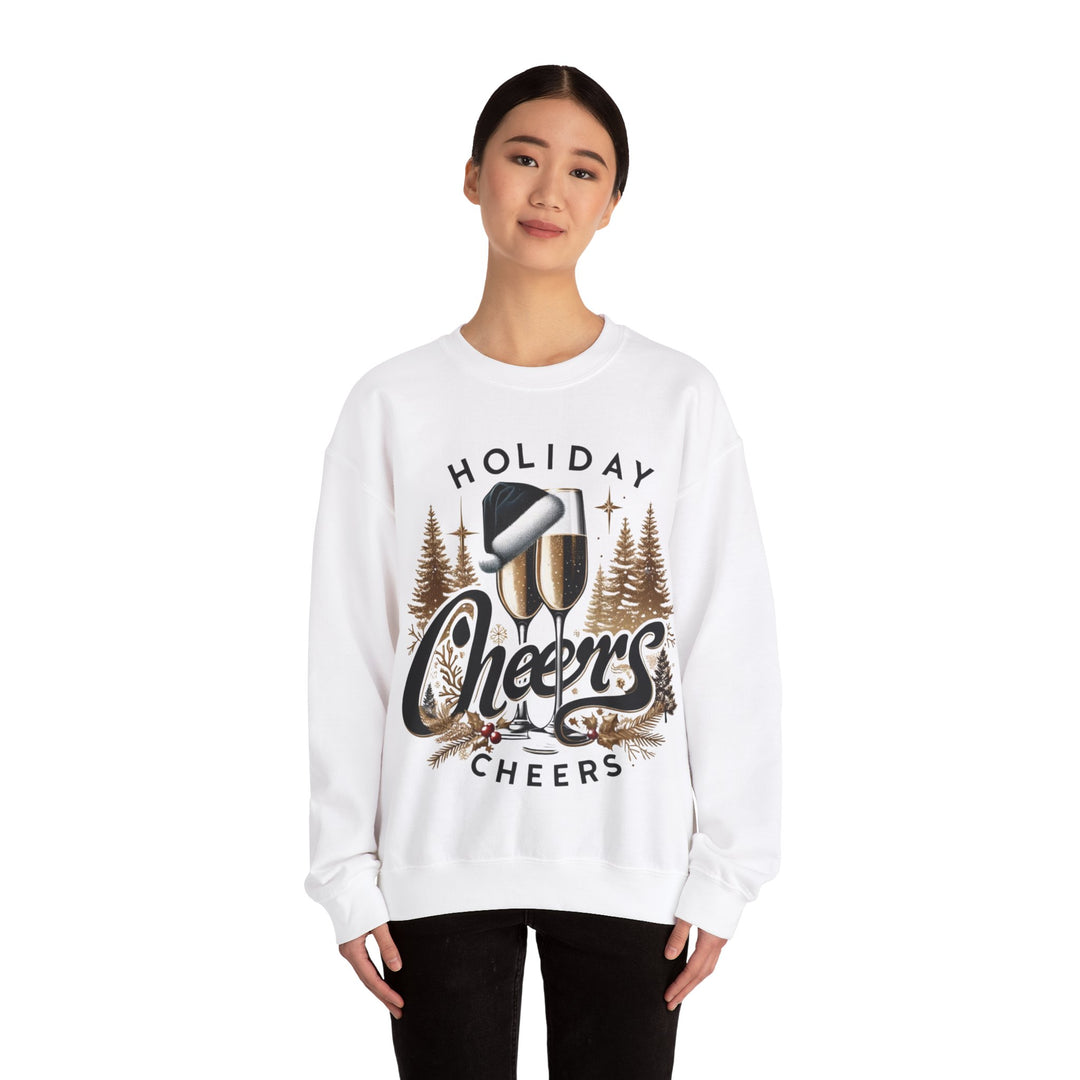 Holiday Cheers Unisex Sweatshirt - Wave Fusions