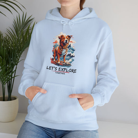 Lets Explore Together Adventure Buddy Hoodie