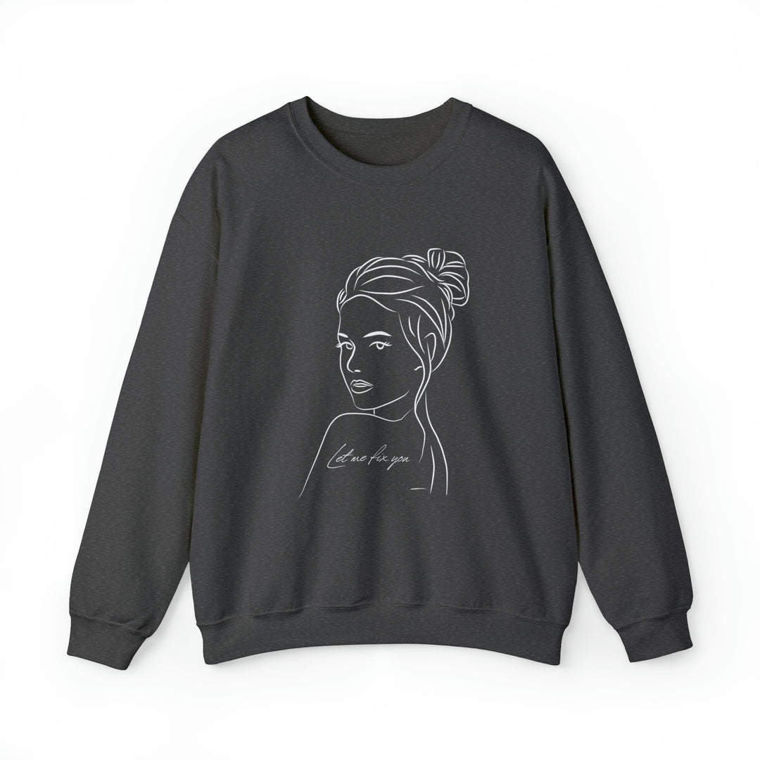 Let Me Fix You Unisex Heavy Blend™ Crewneck Sweatshirt - Wave Fusions