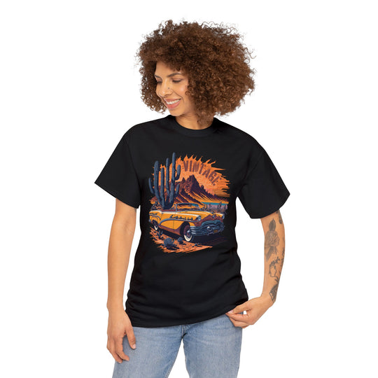 Vintage Desert Ride T-shirt - Vintage City Fashion