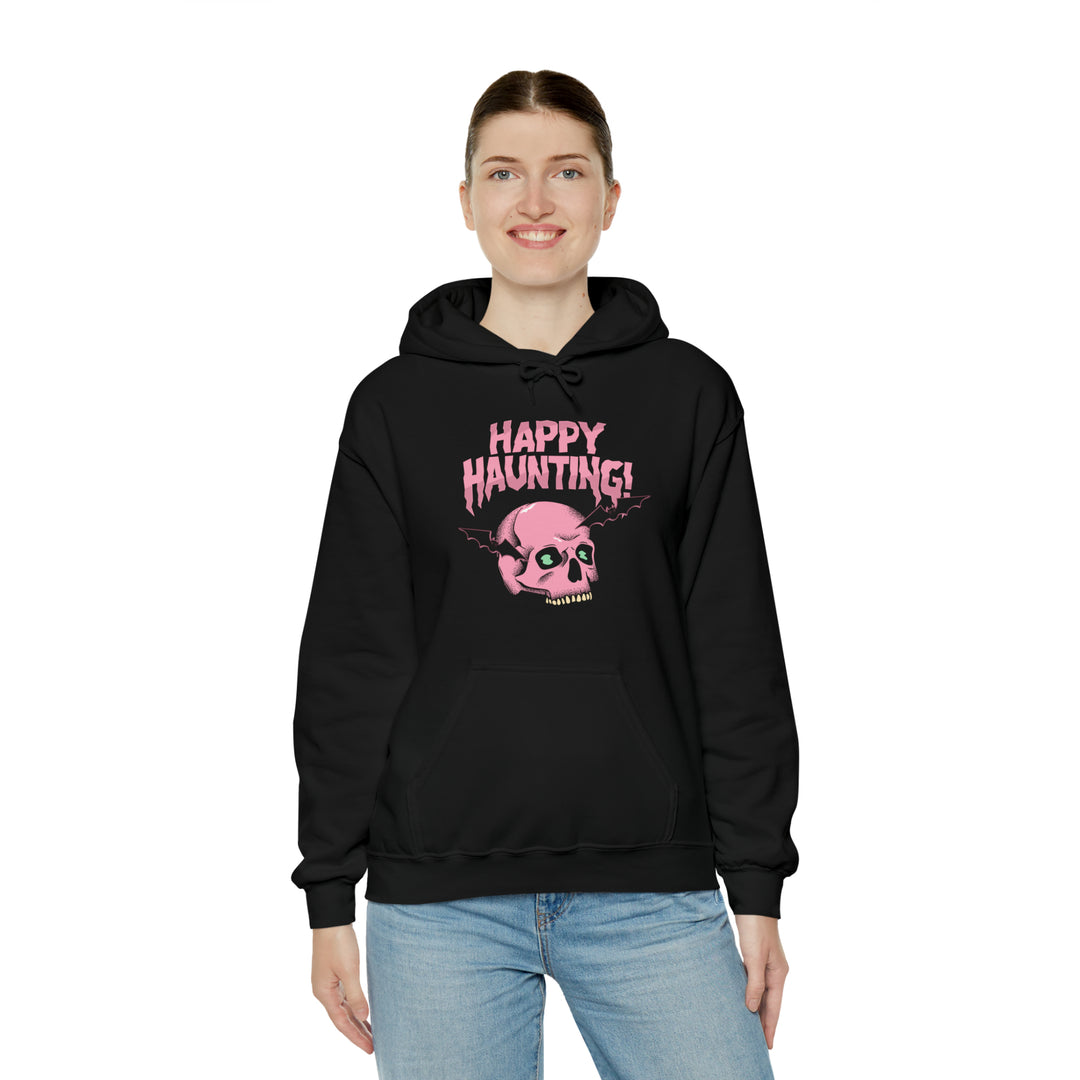 Happy Haunting Unisex Hoodie - Wave Fusions