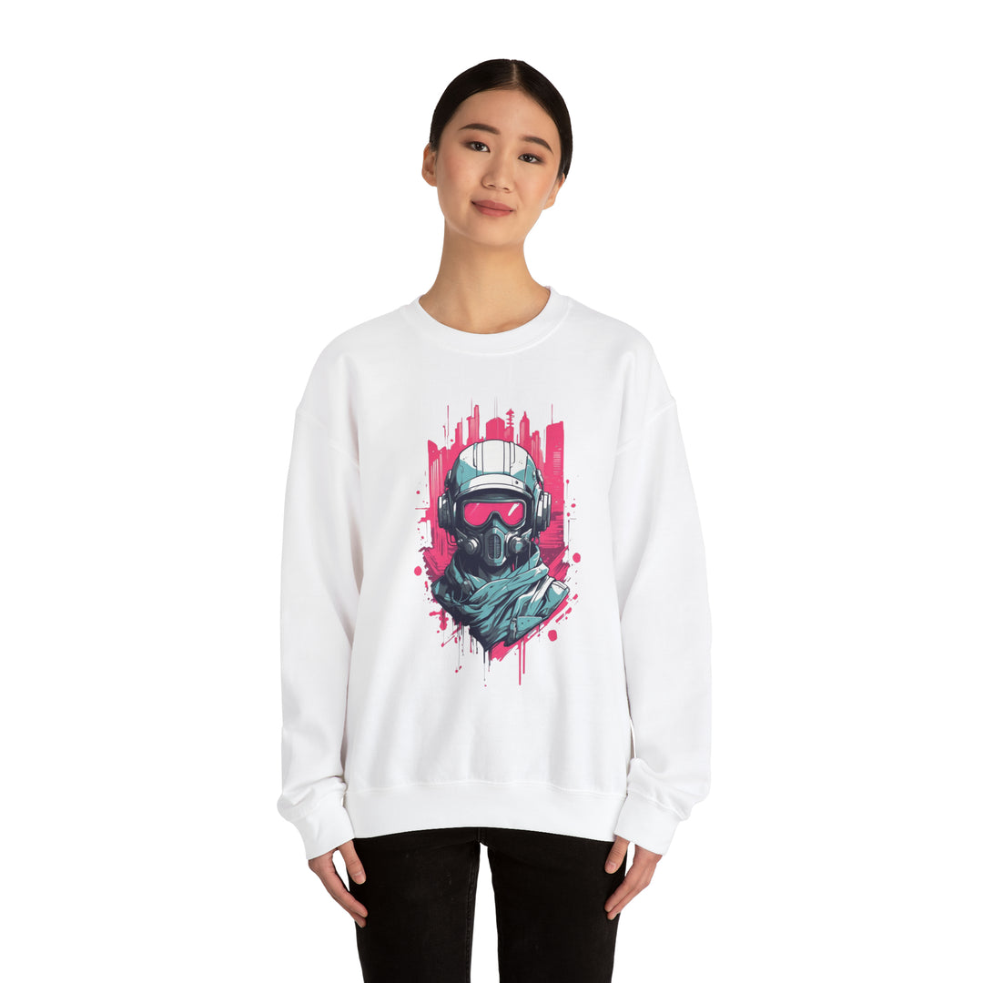 Gas Mask Astronaut Unisex Sweatshirt - Wave Fusions