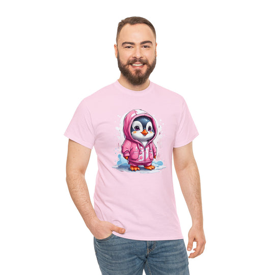 Penguin Unisex Heavy Cotton Tee - Wave Fusions