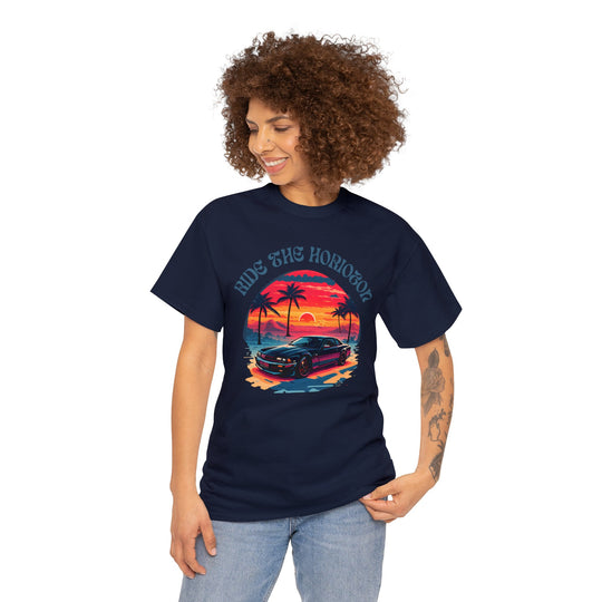 Ride the Horizon T-shirt - Vintage City Fashion