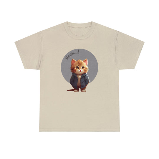 Kitten Chirp 'Meow' T-shirt