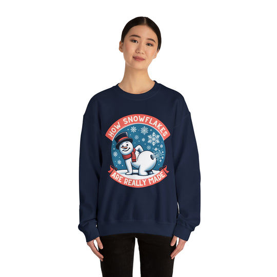 This Is How Snowflakes Are made! Unisex Sweatshirt - Wave Fusions