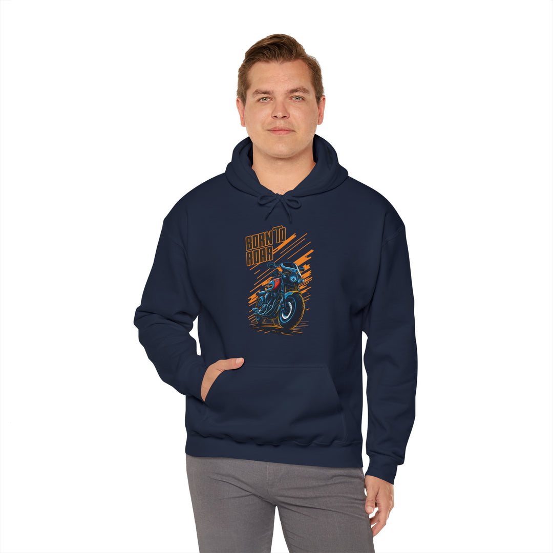 Born To Roar Unisex Hoodie - Wave Fusions