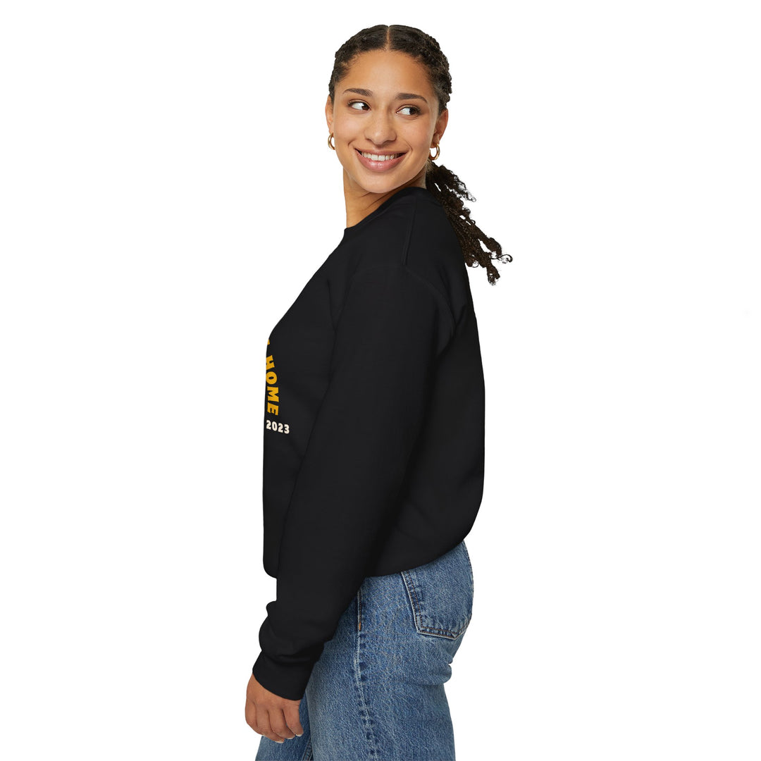 Explore more or Stay Home Sweatshirt - Adventure Awaits