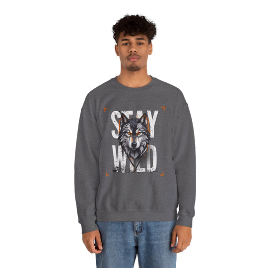 Wolf in the Shadows Sweatshirt - Stay Wild