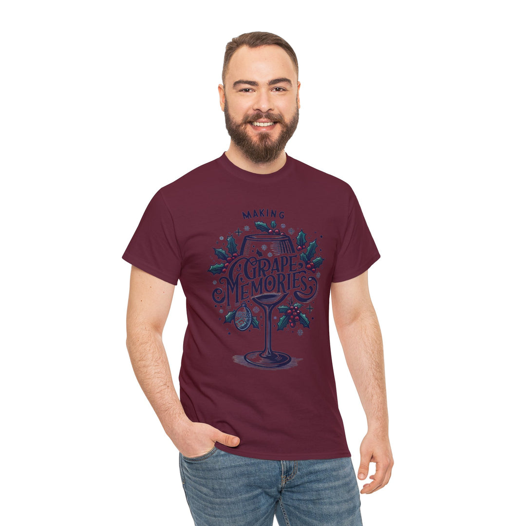 Grape Memories Unisex T Shirt - Wave Fusions