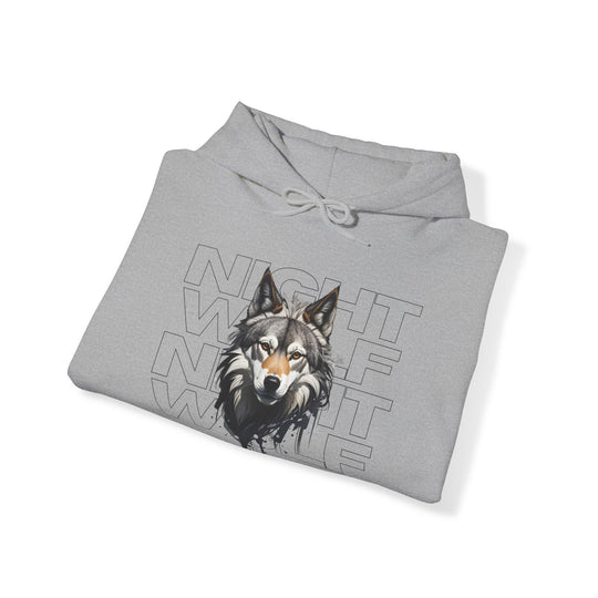 Lone Night Wolf Hoodie - After Dark Style