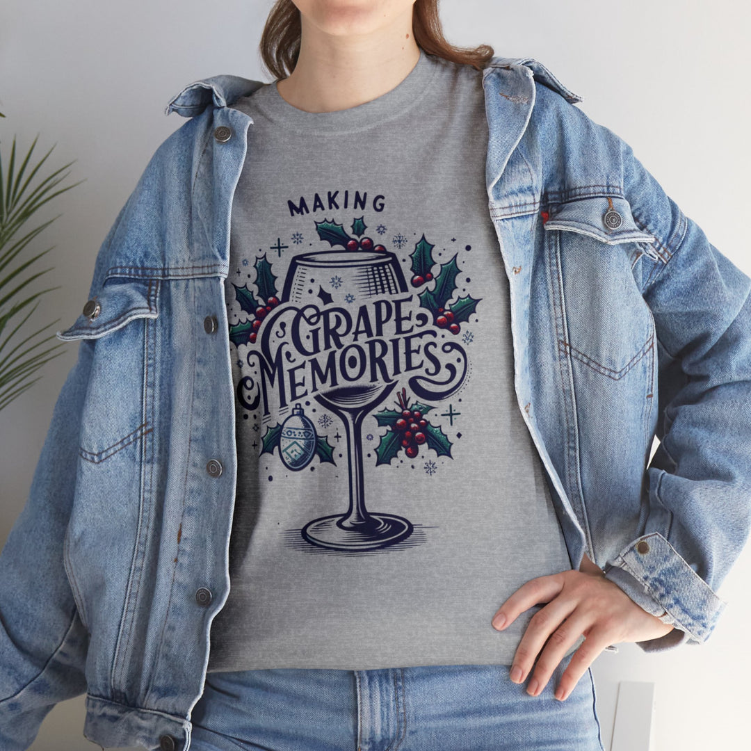 Grape Memories Unisex T Shirt - Wave Fusions