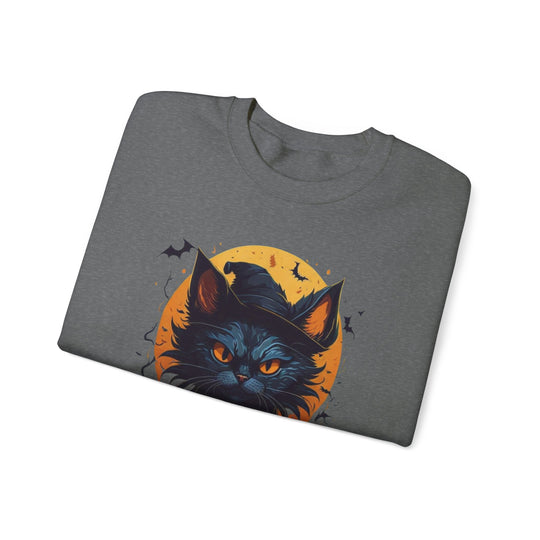 Hocus Pocus Black Cat Magic Sweatshirt