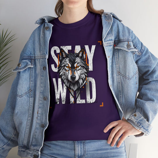 Wolf in the Shadows T-shirt - Stay Wild