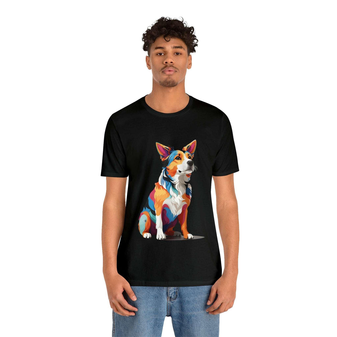 Sitting Dog Graphic Tee