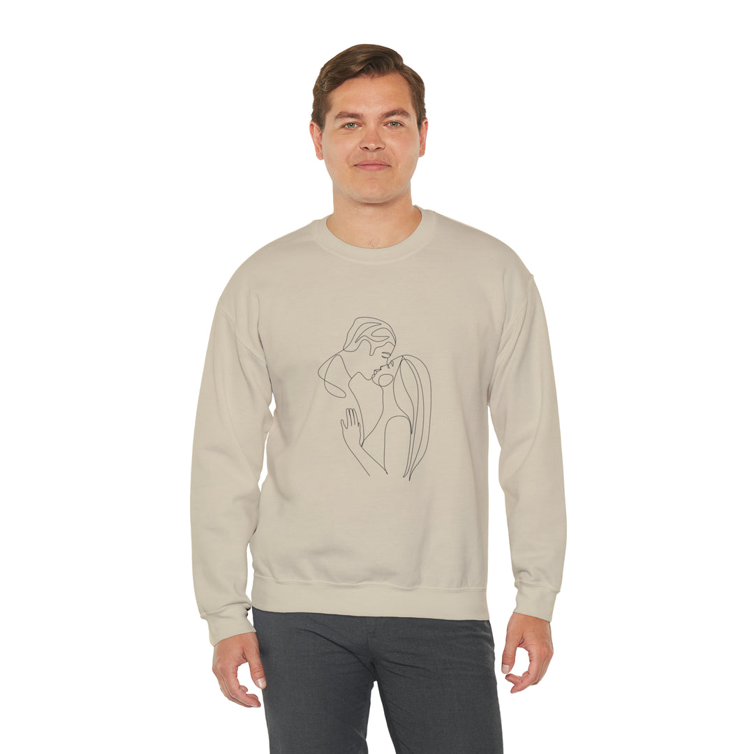 Kiss Unisex Heavy Blend™ Crewneck Sweatshirt - Wave Fusions