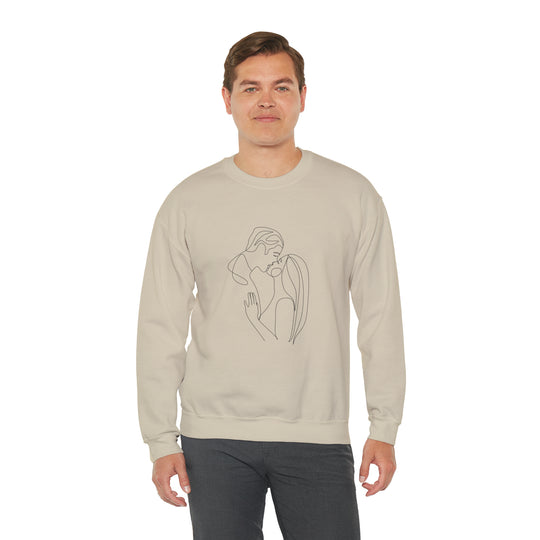 Kiss Unisex Heavy Blend™ Crewneck Sweatshirt - Wave Fusions