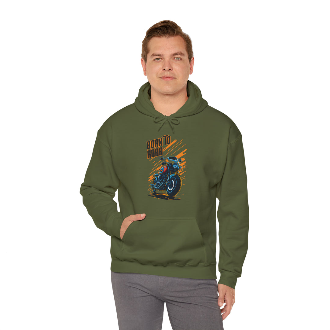 Born To Roar Unisex Hoodie - Wave Fusions