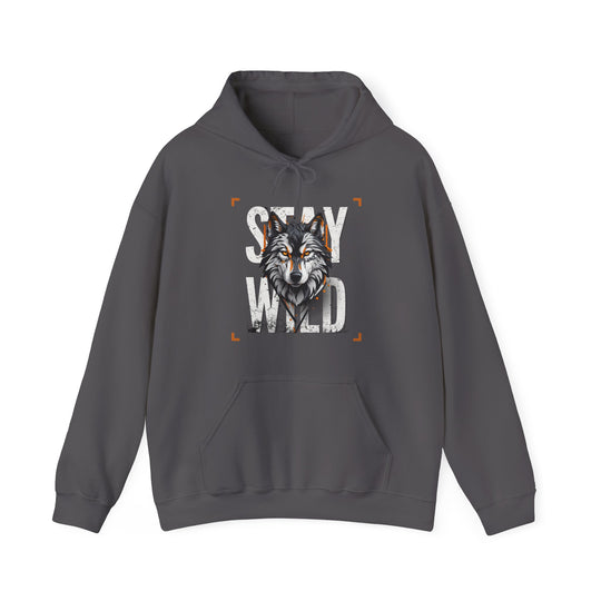 Wolf in the Shadows Hoodie - Stay Wild