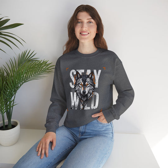 Wolf in the Shadows Sweatshirt - Stay Wild