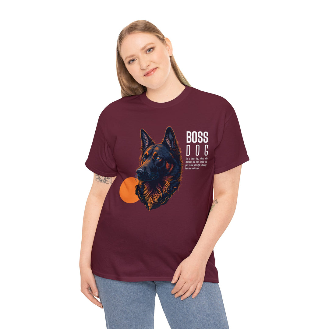 Boss Dog T-Shirt - Dog Dominance