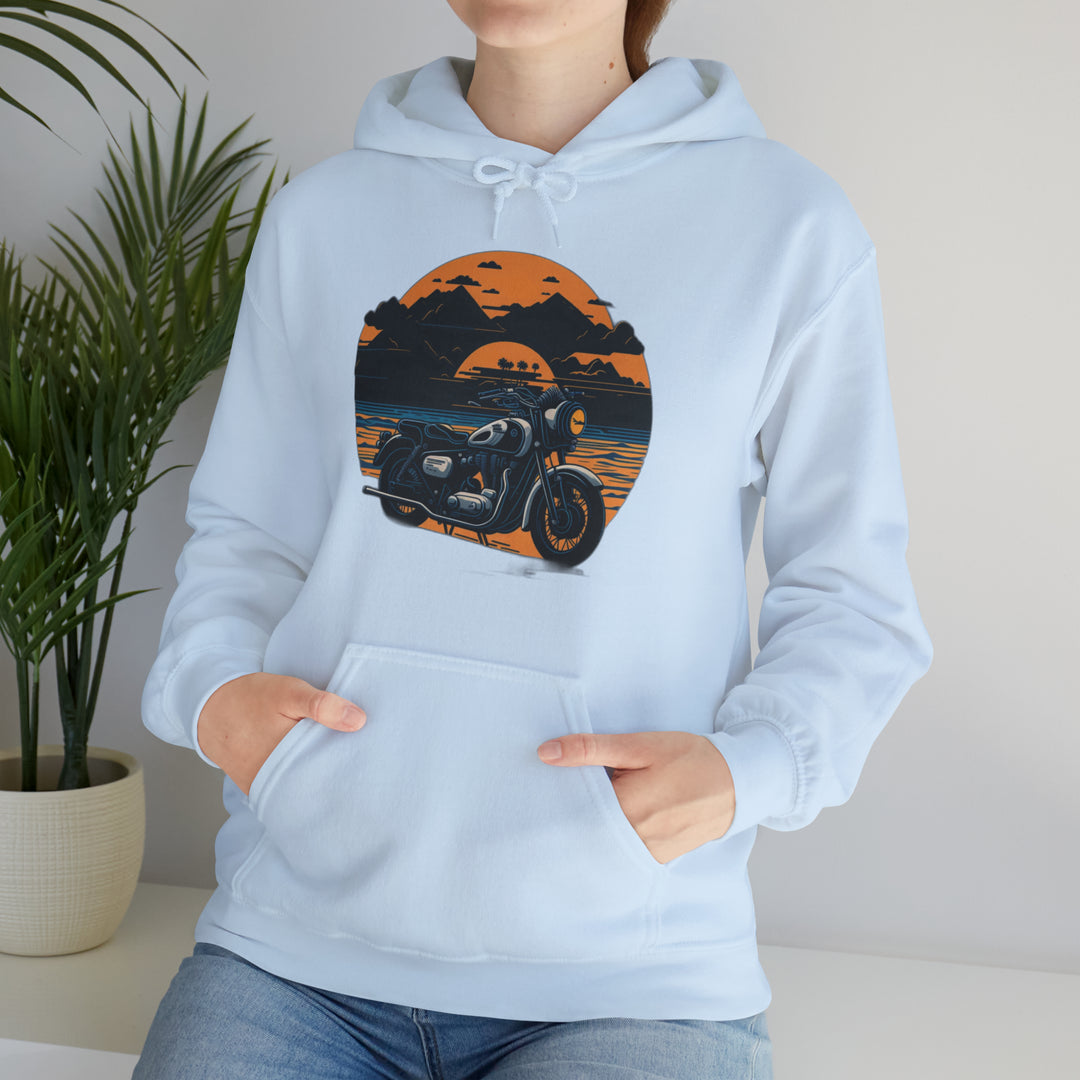 Vintage Bike Unisex Heavy Blend™ Hooded Sweatshirt