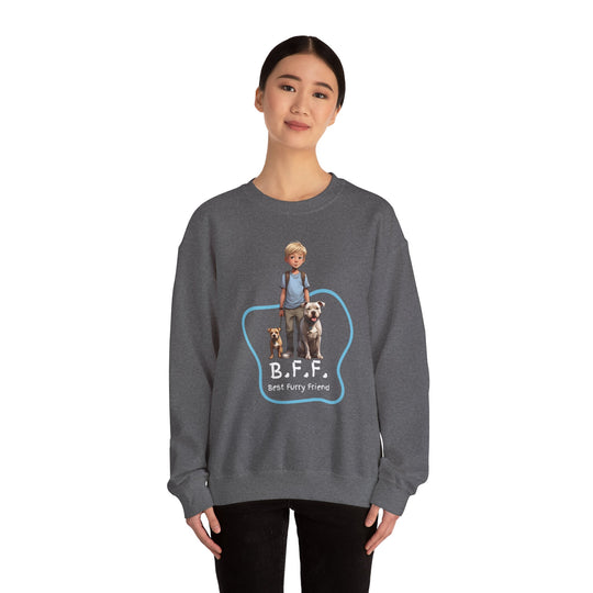 Best Furry Friend in City Lights Dog Sweatshirt -Bffs