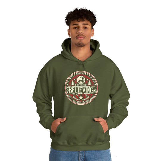 Don't Stop Believing Unisex Hoodie - Wave Fusions