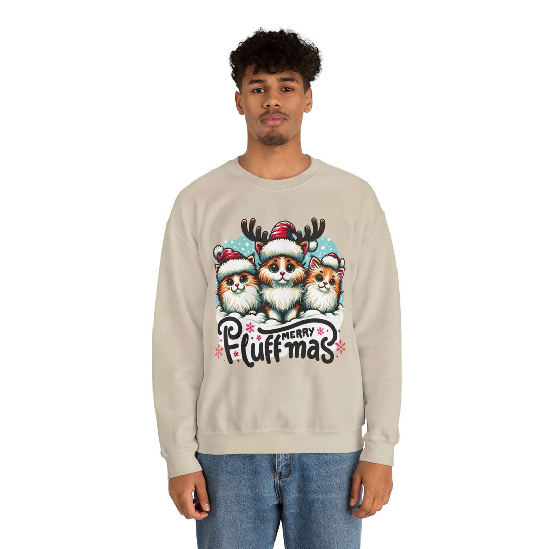 Merry Fluffmas Christmas Unisex Sweatshirt