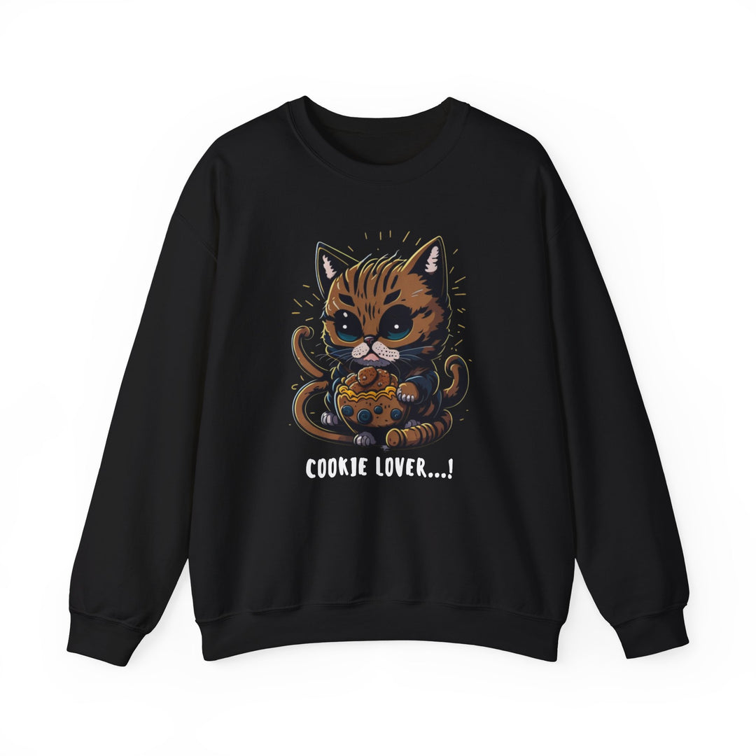 Cookie Lover Cat Sweatshirt - Sugary Paws