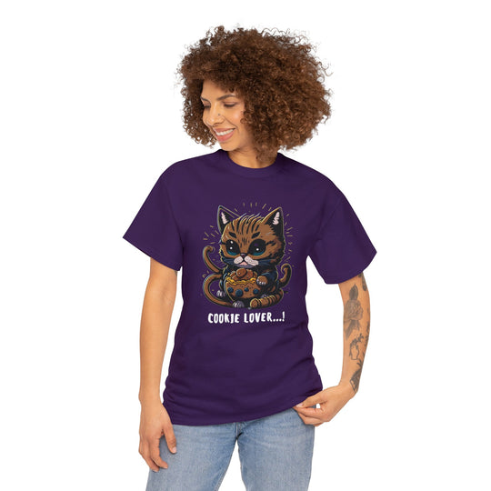 Cookie Lover Cat T-Shirt - Sugary Paws