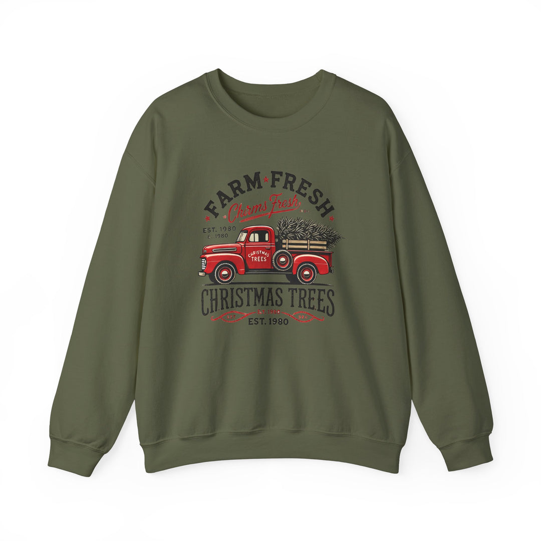 Farm Fresh - Rustic Holiday Sweatshirt