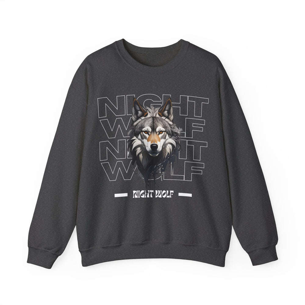 Lone Night Wolf Sweatshirt - After Dark Style