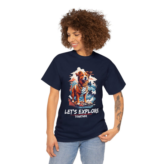 Lets Explore Together Adventure Buddy T Shirt