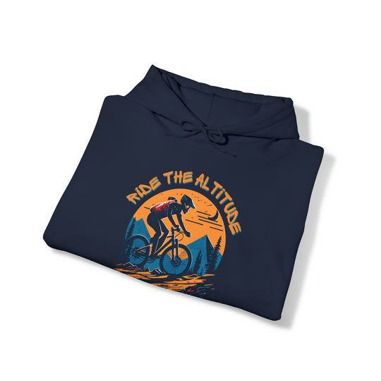 Ride The Altitude Unisex Hoodie - Wave Fusions