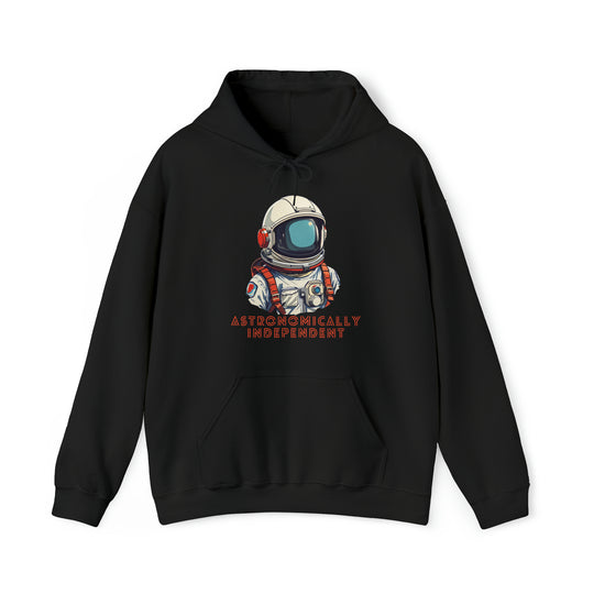 Astronomically Independent Unisex Hoodie - Wave Fusions