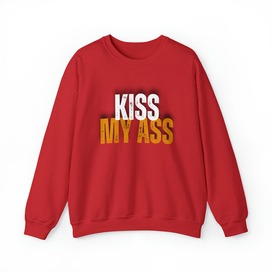 Kiss My Ass Unisex Heavy Blend™ Crewneck Sweatshirt - Wave Fusions