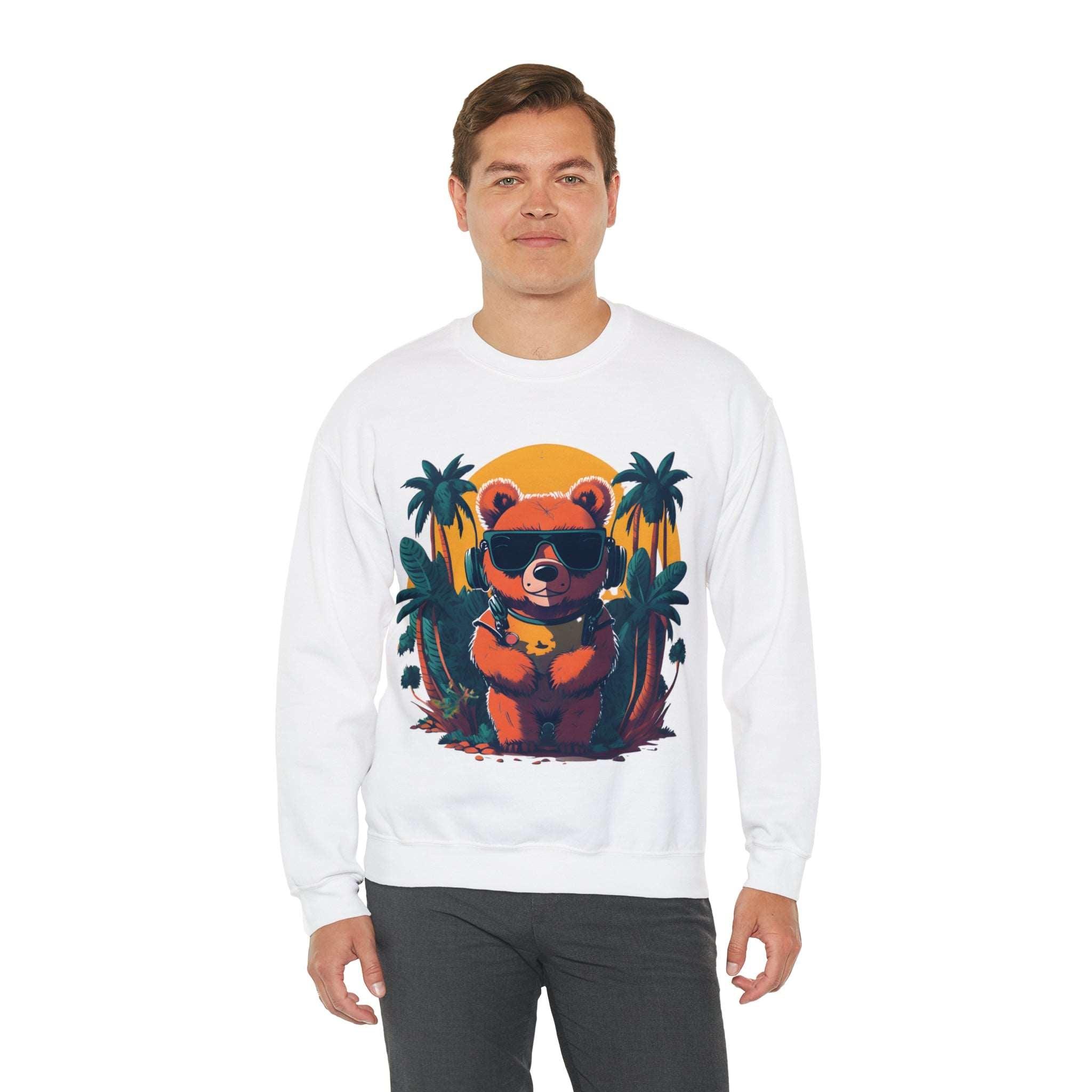 Brown Bear Heavy Blend™ Crewneck Sweatshirt