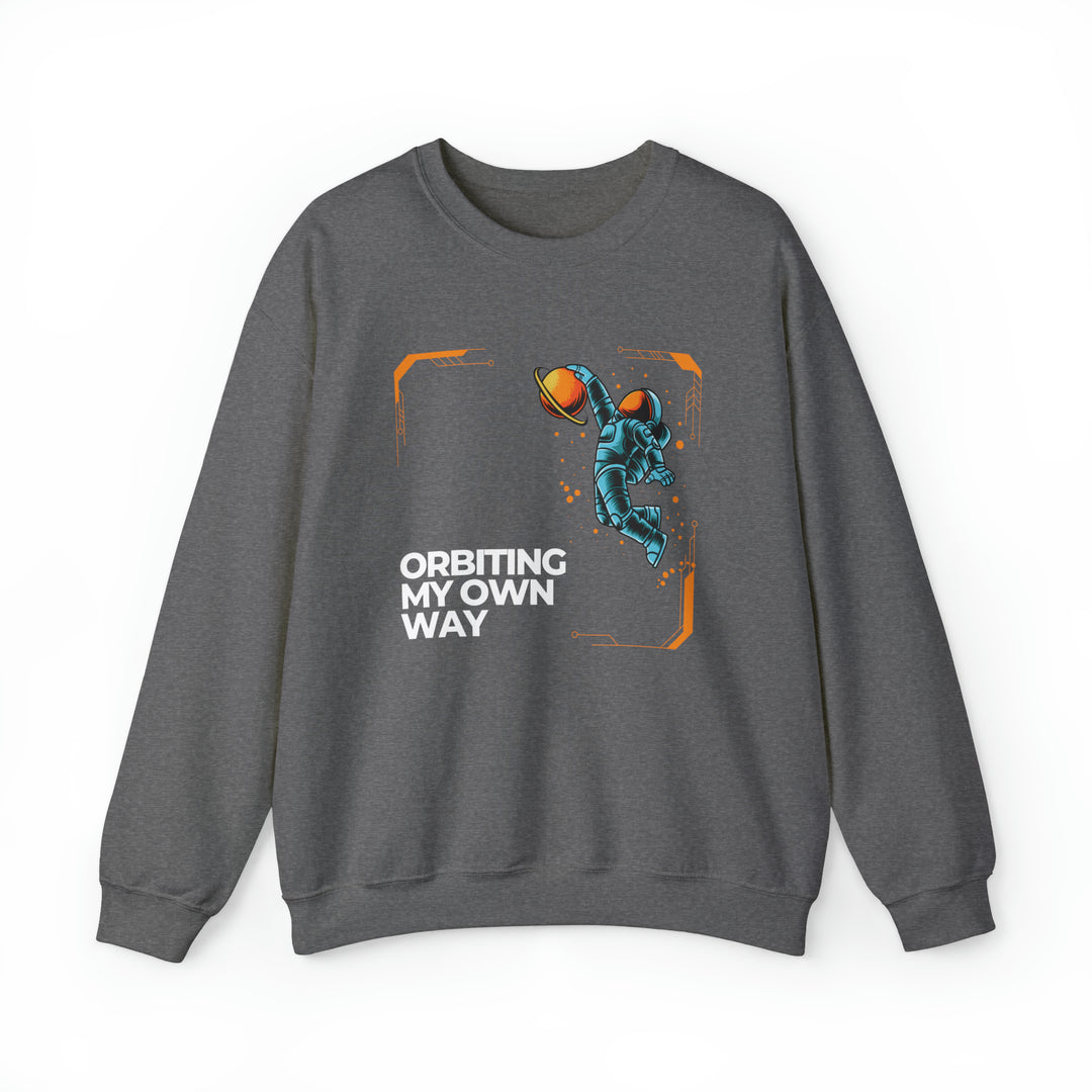 Orbiting My Own Way Unisex Sweatshirt - Wave Fusions