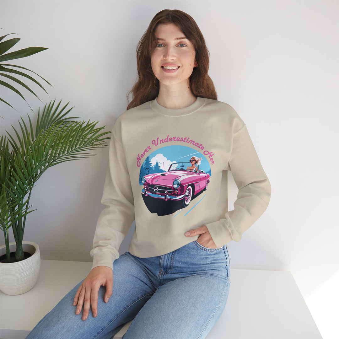 Underestimate Her Not Convertible Sweatshirt - Power and Grace Design