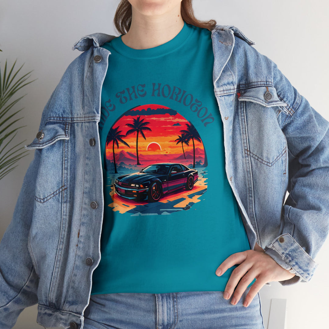 Ride the Horizon T-shirt - Vintage City Fashion