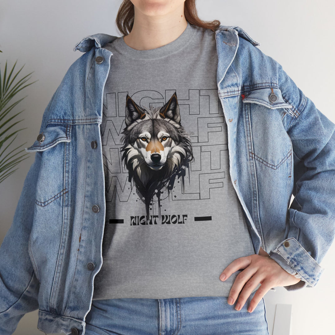 Lone Night Wolf T-Shirt - After Dark Style