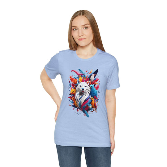 Dog and Phoenix Jersey Short Sleeve Tee