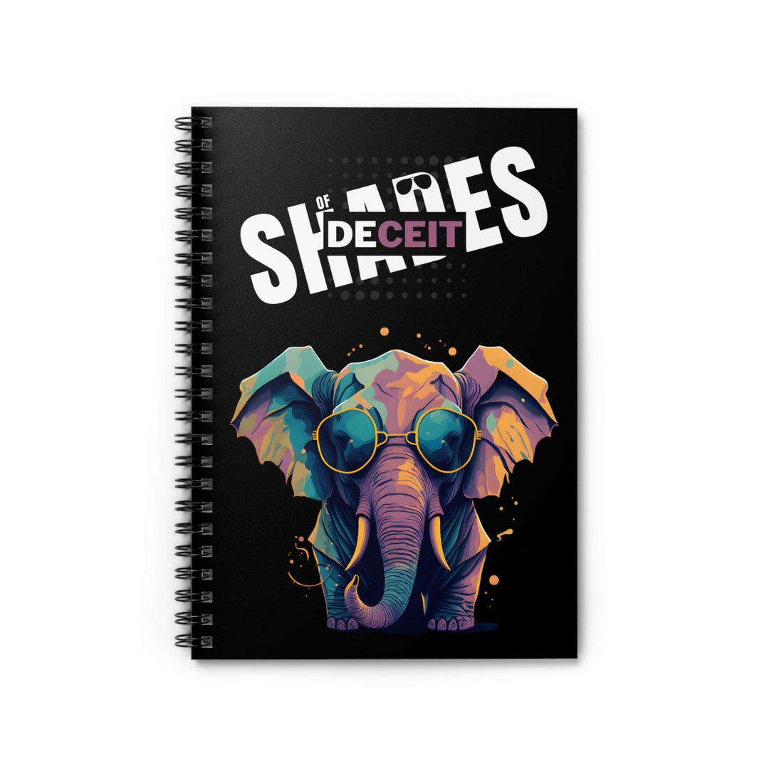 Cool Elephant Spiral Notebook - Ruled Line