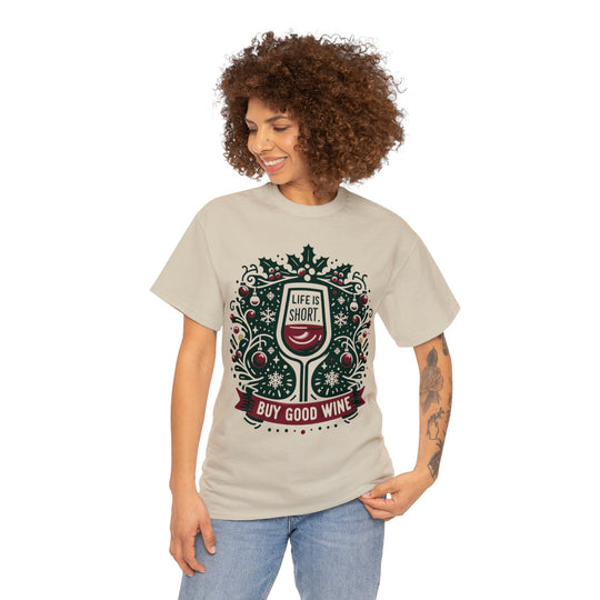 Buy Good Wine Unisex T Shirt - Wave Fusions