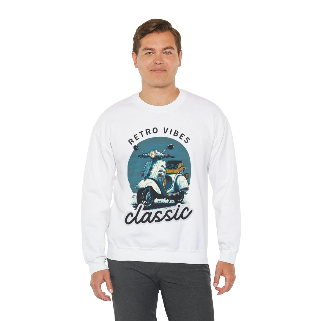 Vespa Classic Unisex Sweatshirt - Wave Fusions