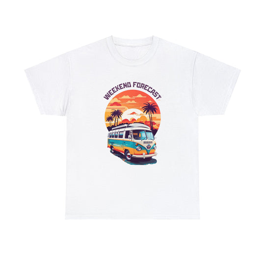 Weekend Forecast Van Life T-Shirt - Weekend Forecast Sunset Edition