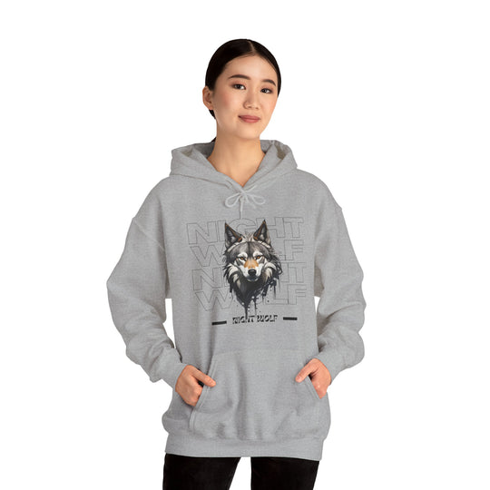 Lone Night Wolf Hoodie - After Dark Style