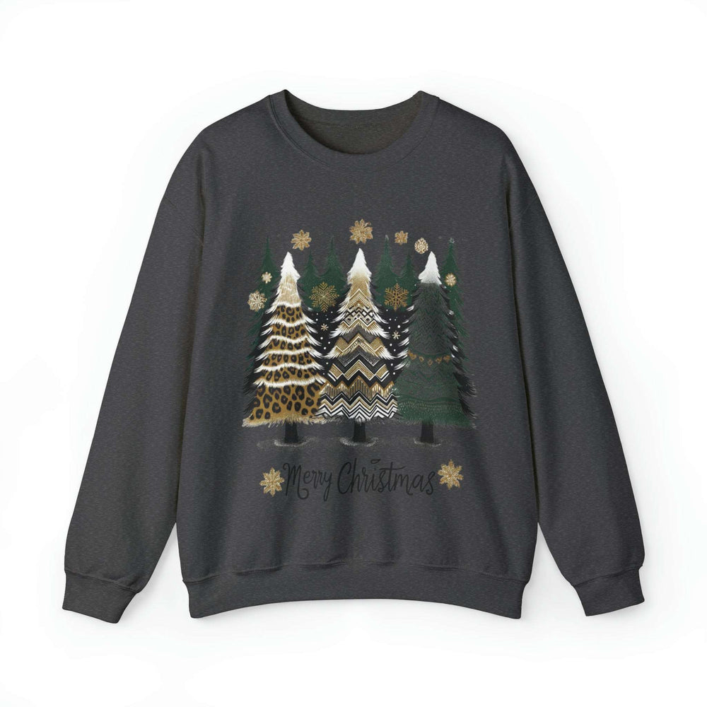 Designed Christmas Trees Unisex Sweatshirt